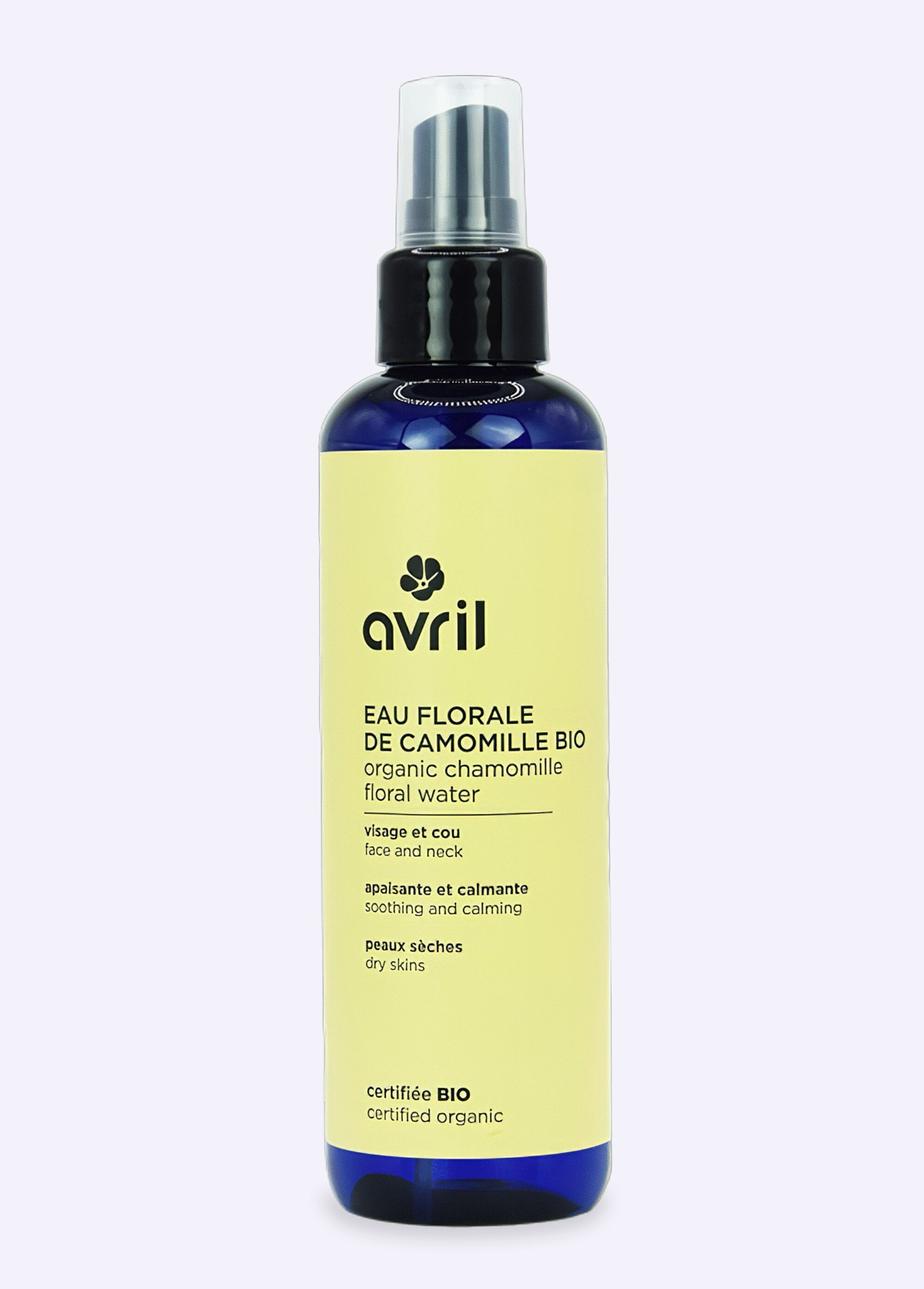 Eau florale BIO pour la peau