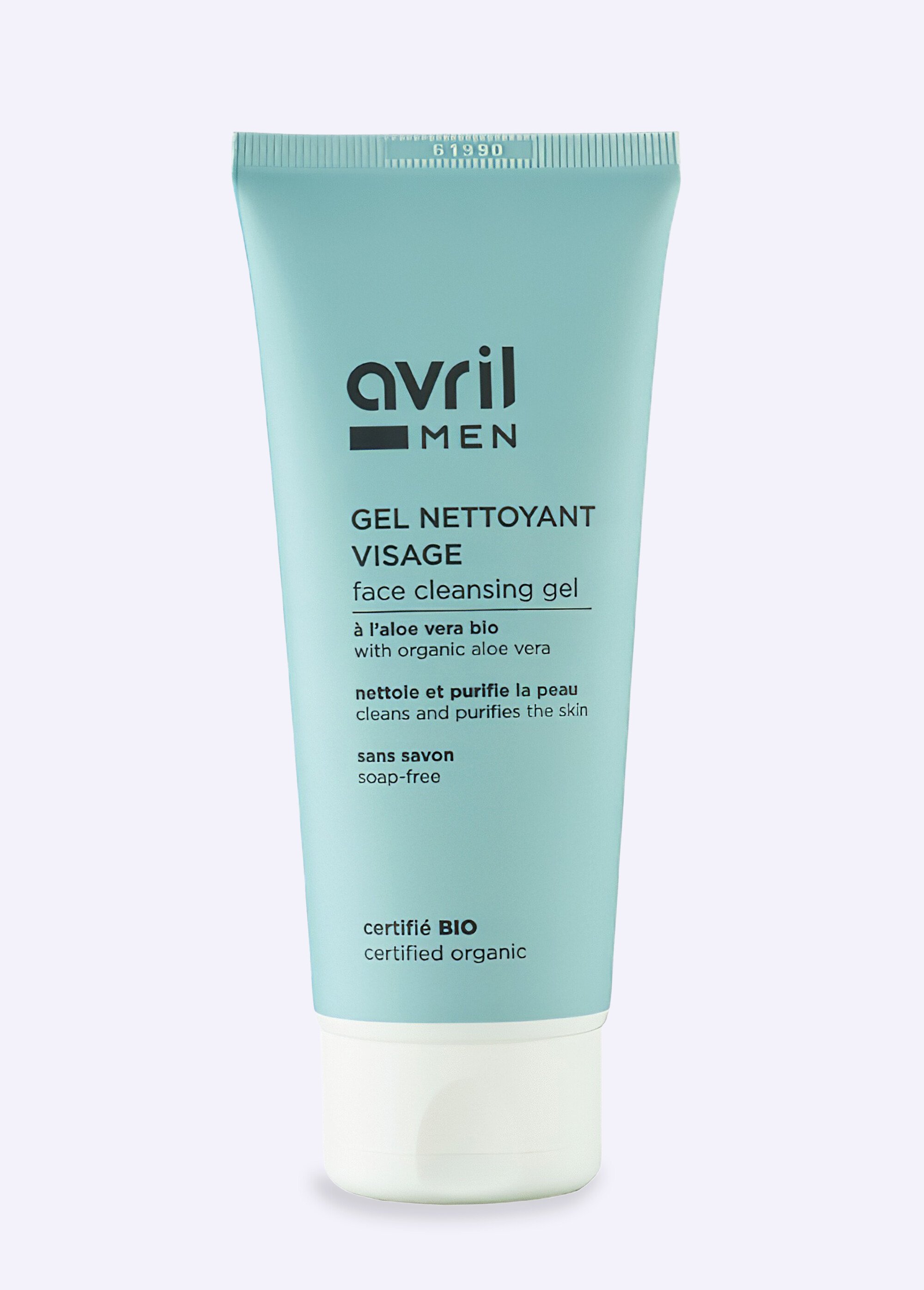 Gel nettoyant visage BIO pour homme Blanc AV-711 FA1