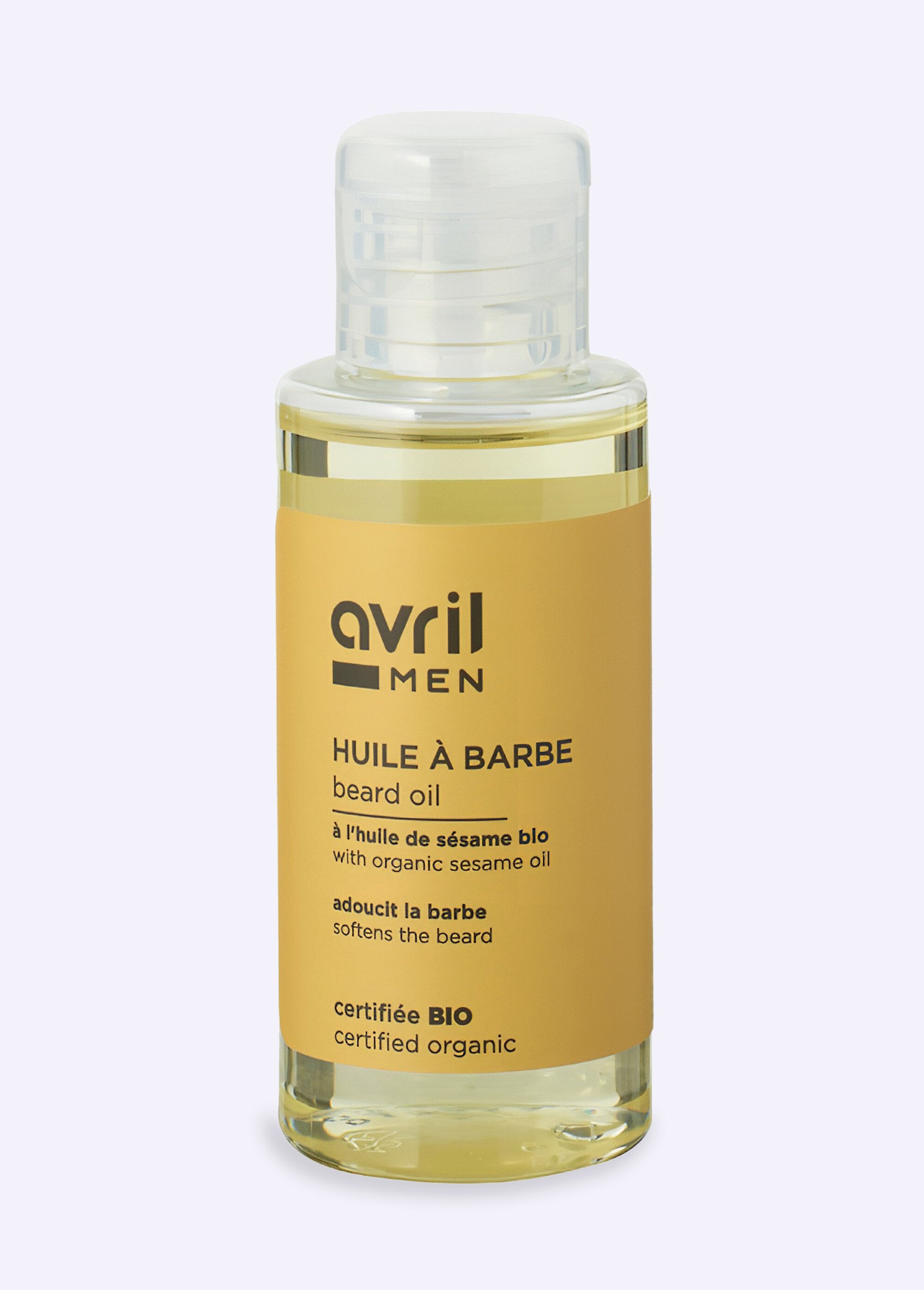 Huile à barbe BIO pour homme Blanc AV-819 FA1