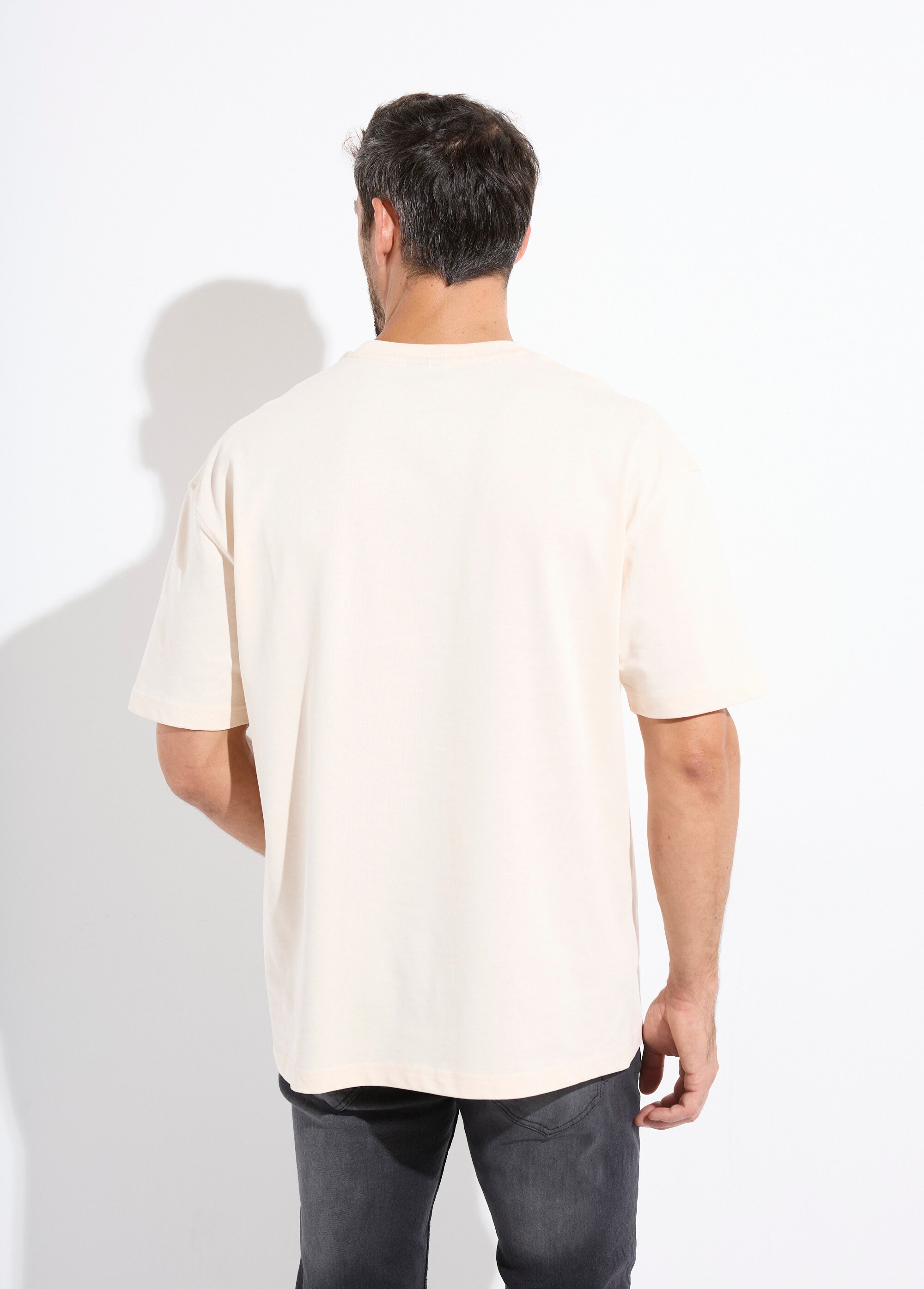 T-shirt épais détail coeur bouclette