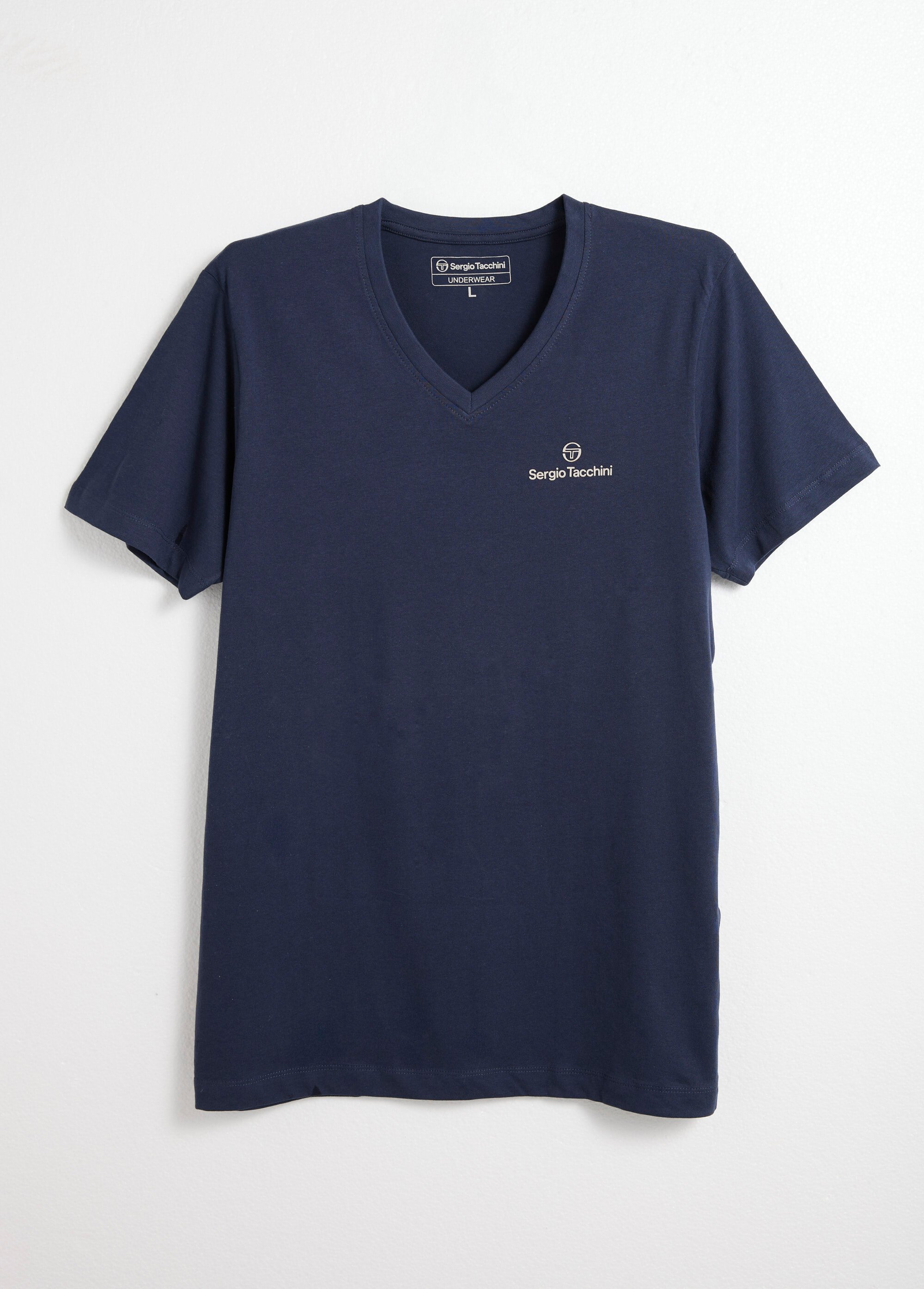 T-shirt maillot de corps manches courtes Homme Bleu BEN39493536 DE1