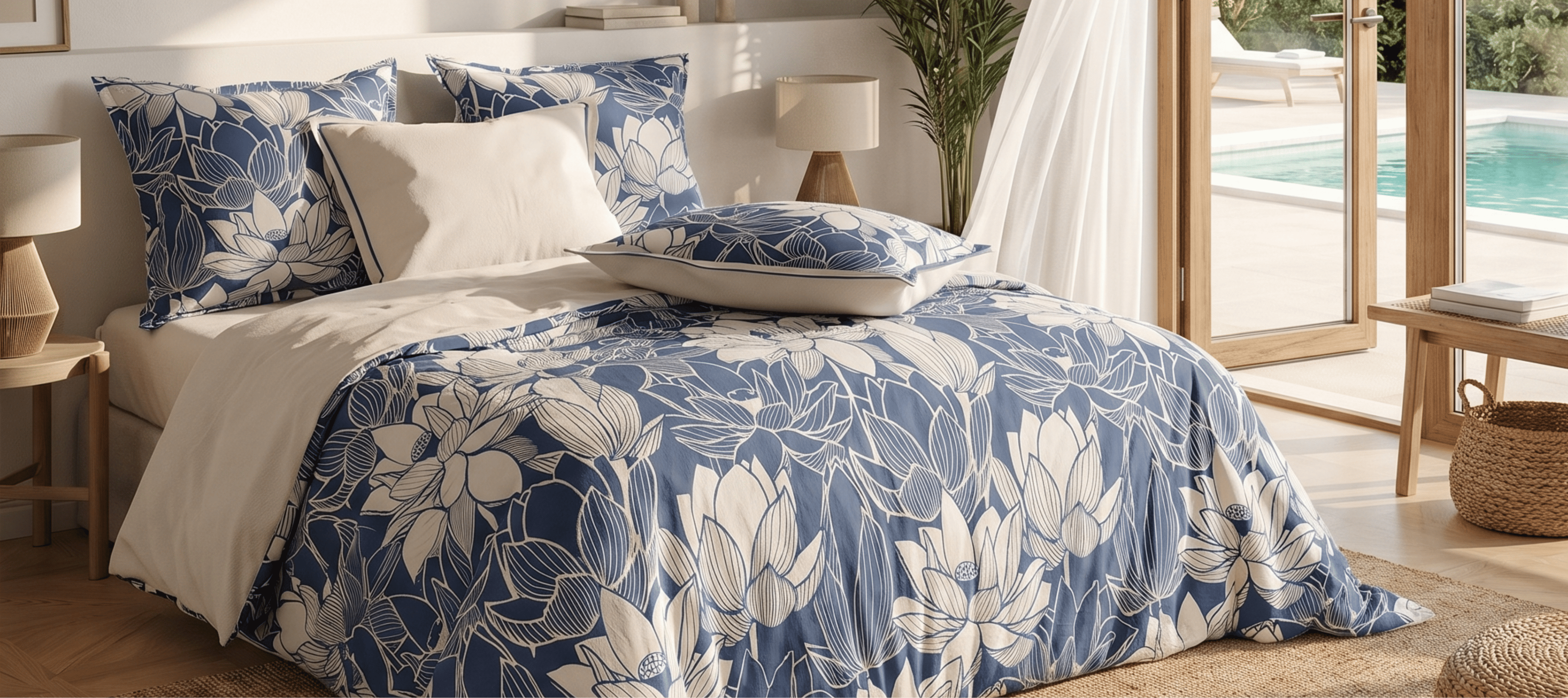 Linge de lit estival