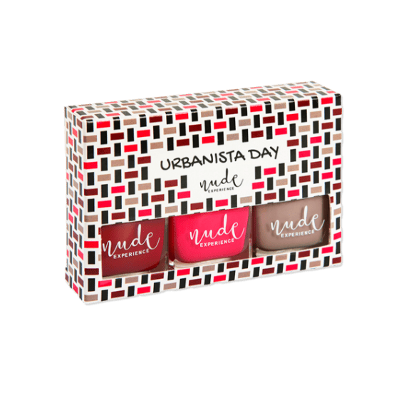 Coffret 3 vernis à ongles, thème chic