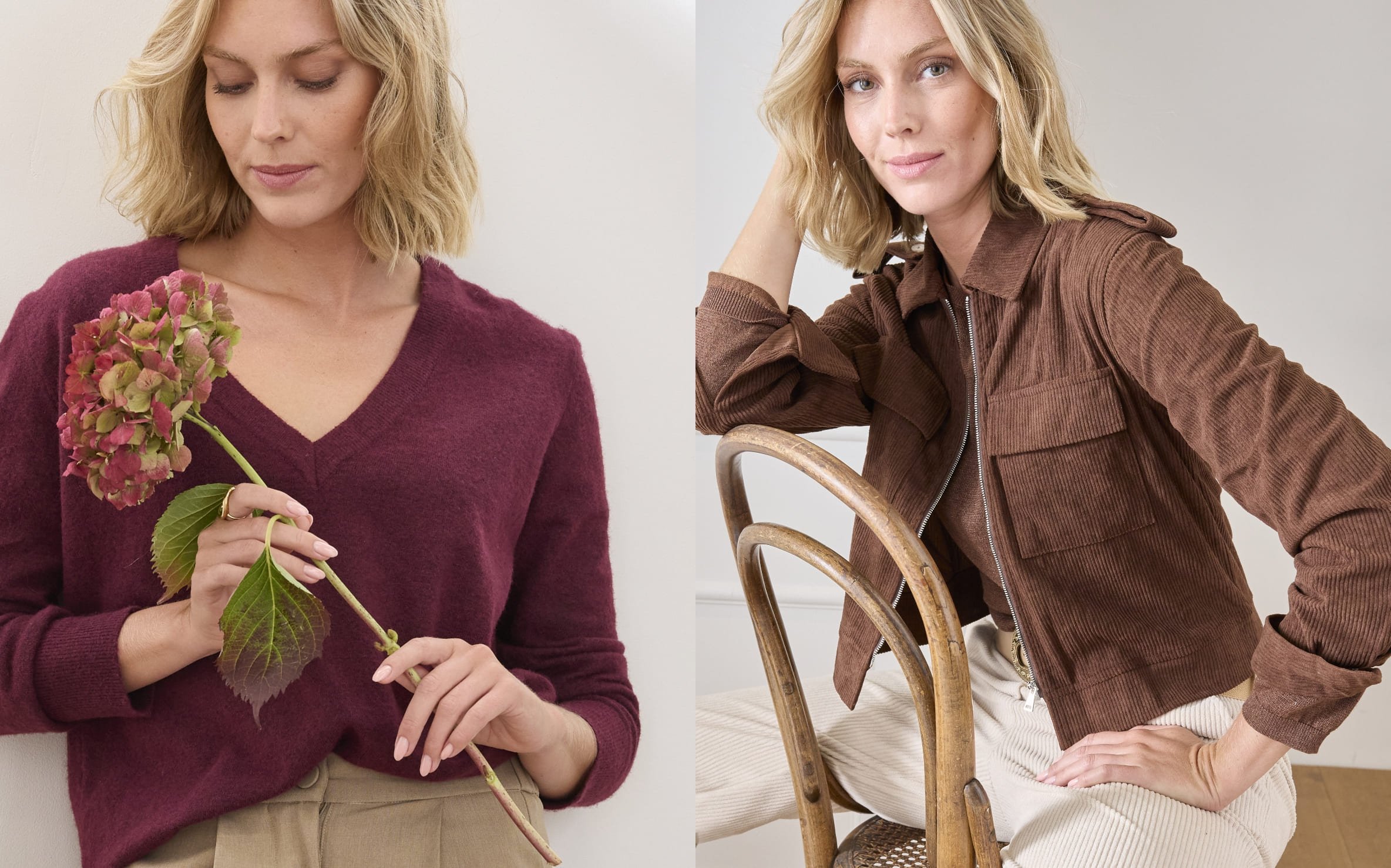 Sélection pulls et manteaux -50% dès 2 articles achetés