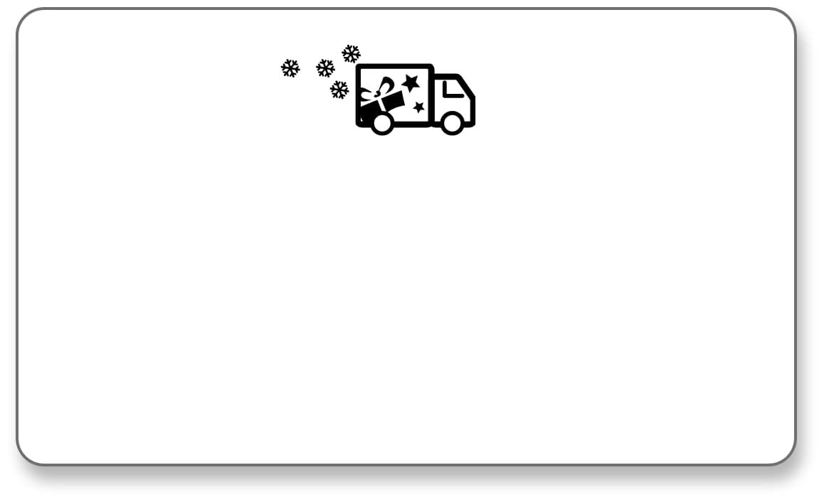 Livraison offerte avant Noël dès 69€ d'achats