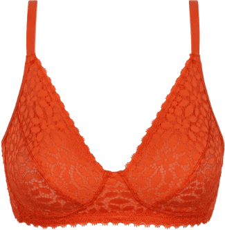 Soutien-gorge armatures dentelle florale