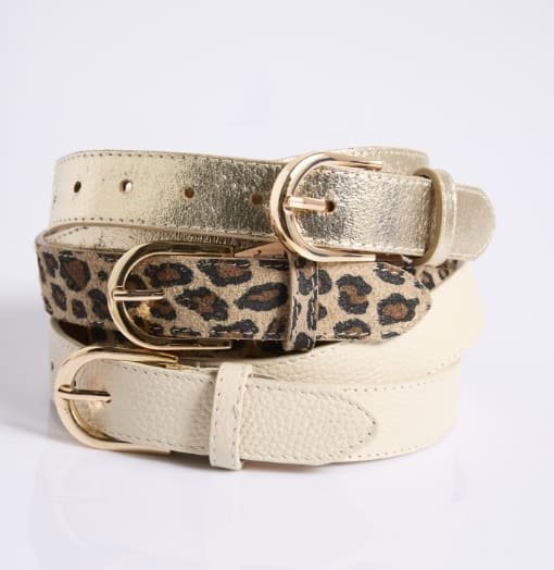 Ceinture en cuir