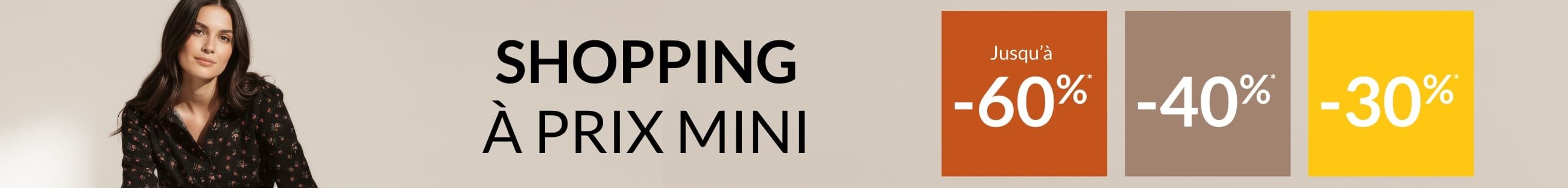 Sélection prix mini