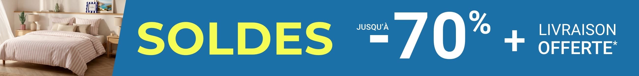 Soldes jusqu'à -70%