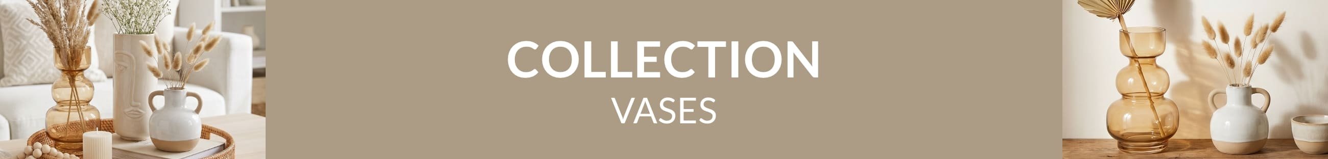 Collection vases