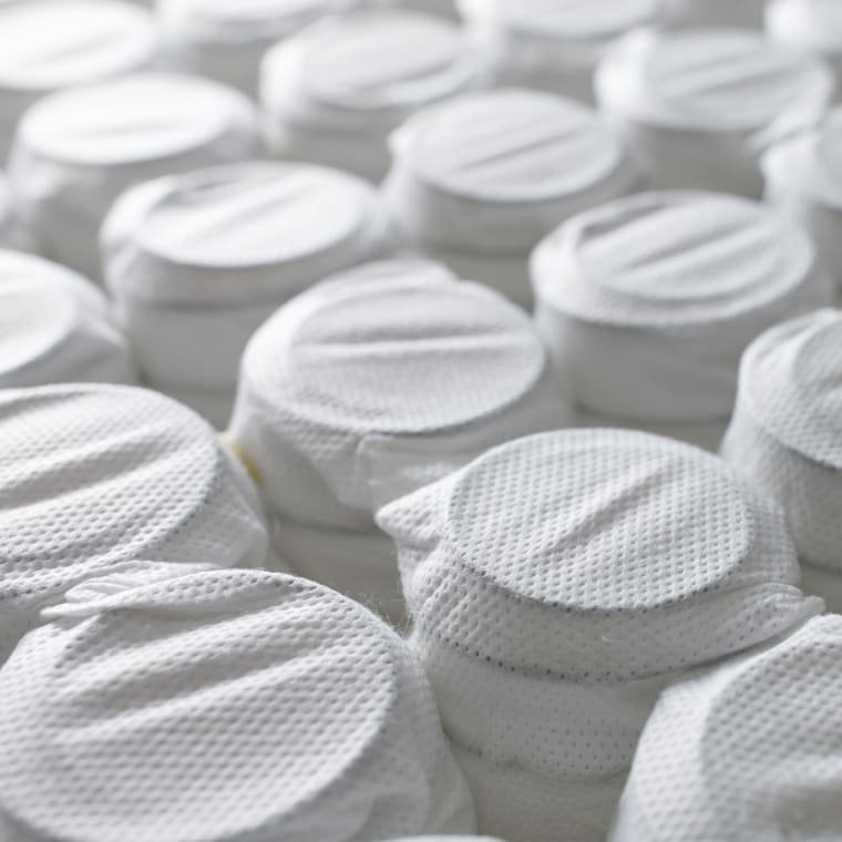 Matelas avec ressorts ensachés