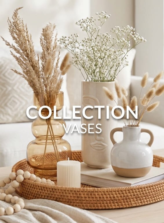 Collection vases