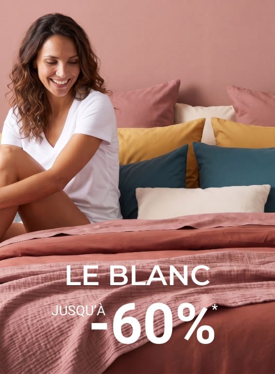 Le blanc jusqu'à -60%