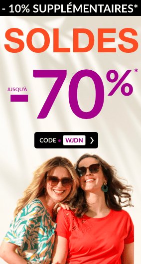 Soldes Jusqu'à -70%*