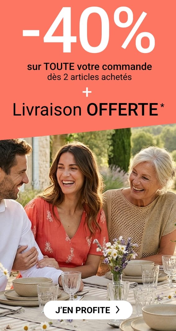 Un air de printemps -40% sur toute votre commande code WTVX