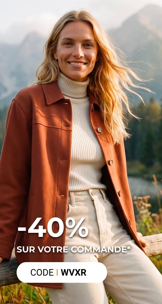-40% sur votre commande* Code WVXR